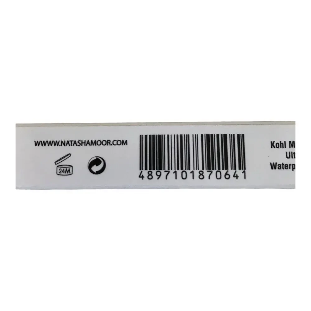 Natasha Moor Kohl Me Fantastik Waterproof Ultra Jet Black Eyeliner Pencil